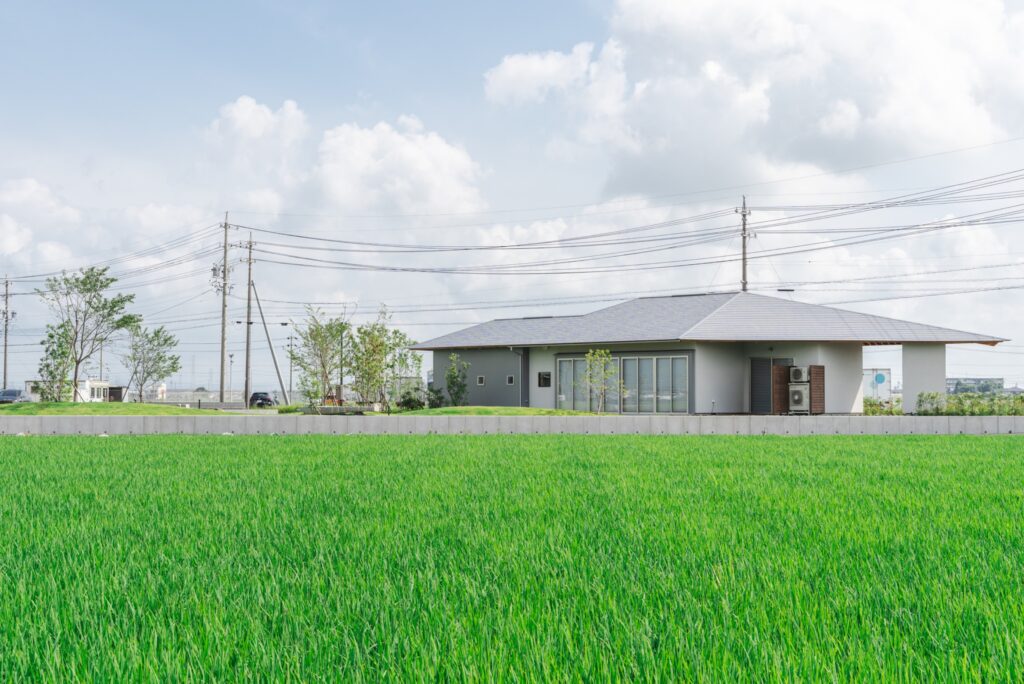 田園風景を楽しむ社員食堂＆カフェ